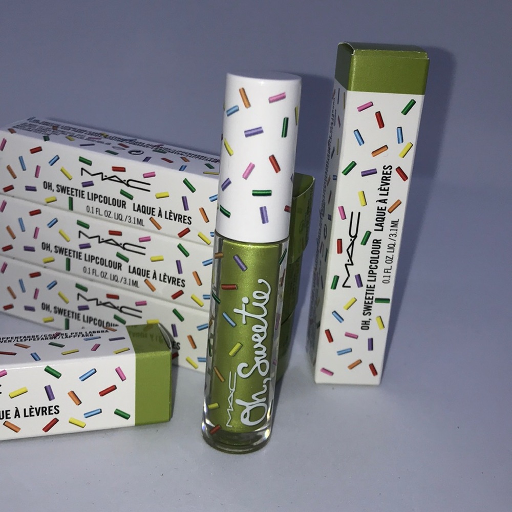 MAC Cosmetics Ltd Ed Oh Sweetie KeyLime Trifle Lip Fun Color + Special Bundle Of - Picture 2 of 3